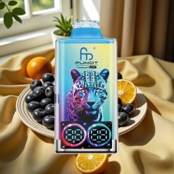 Fumot Leopard 40K Puffs Тип-C Черен Дракон Лед