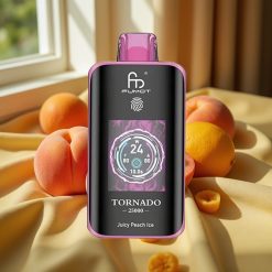Fumot Tornado 25000 Puffs HD Screen Сочен Праскова Лед