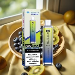 Hayati Pro Max 4000 Puffs Rechargeable Disposable Vape Боровинка Киви