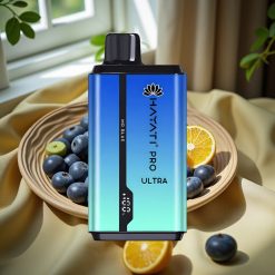 Hayati Pro Ultra 15000 Пуфса батерия 850mAh Mr Синьо