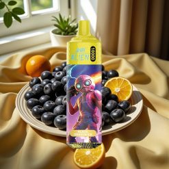 JNR Alien 10000 Puffs 850mAh Черен Дракон Лед