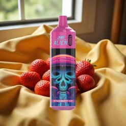 JNR Alien 10000 Puffs 850mAh LED Ягода Лед Ягодов сладолед