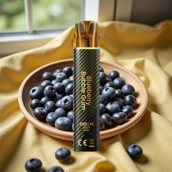 JNR Black&Golden 800 Puffs 550mAh Disposable Vape Синьо Боровинково Дъвка
