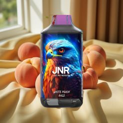 JNR Falcon 16000 Puffs 850mAh Бял Праскова Razz
