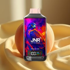 JNR Falcon X 18000 Puffs Dual Mesh Peach Ice