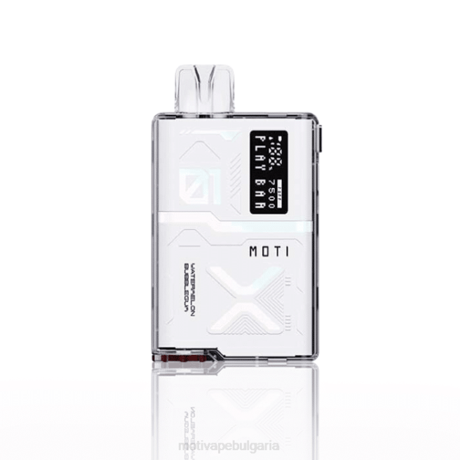 MOTI Vape Price - MOTI Play Bar 7500 вейпа за еднократна употреба (5%, 7500 впръсквания) дъвка от диня 0P8R53